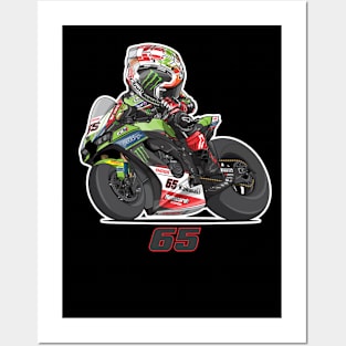 Jonathan Rea 66 Cartoon Posters and Art